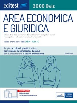 cover image of 3000 Quiz Area economica e giuridica